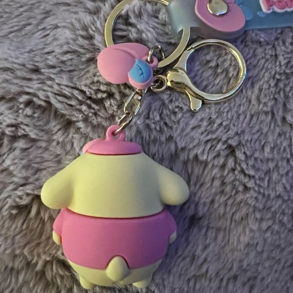 Pompomurin Keychainn/Bagclip - Picture 3 of 5